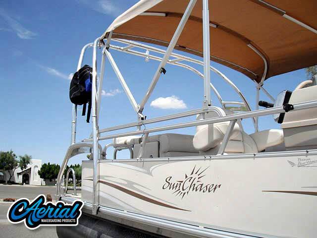 2006 Sunchaser 8524CR, 90EFI Mercury 4stroke with a F250 Pontoon Tower wakeboard tower, photo 3 of 4
