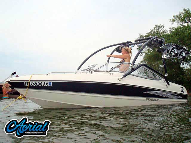 2007 Stingray 185lx with an Airborne 2.0 Wakeboard Tower, photo 2 of 6