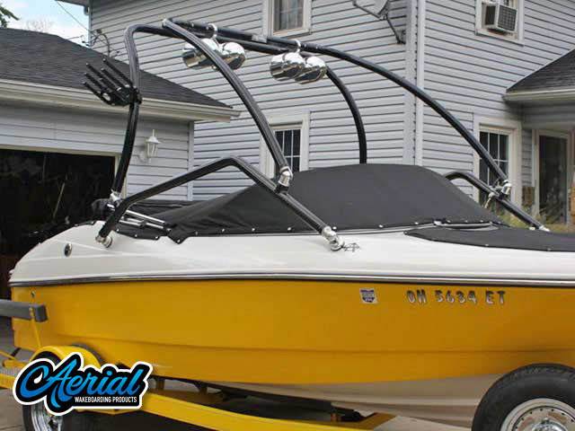 2007 Vectra Sport 172 with an Airborne 2.0 Wakeboard Tower, photo 2 of 3