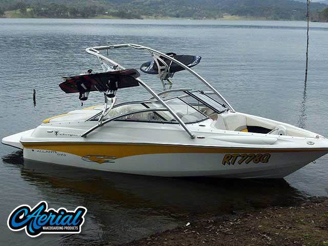 2008 Campion Allante 545I with an Assault Wakeboard Tower