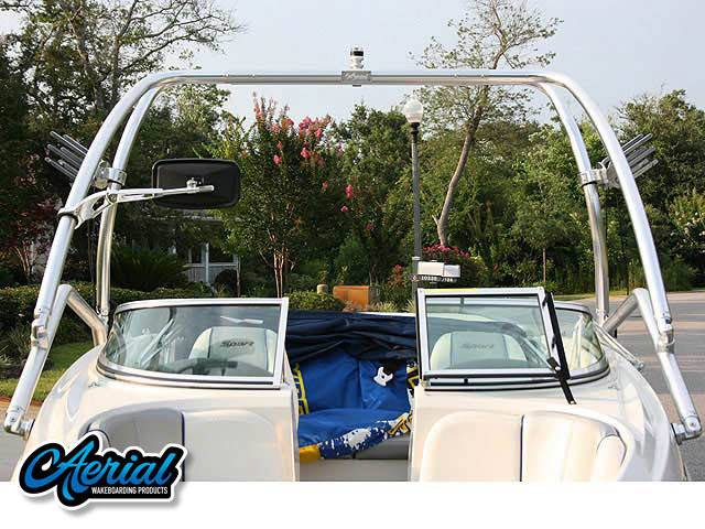 2008 Sea Ray 185 Sport with an Airborne 2.0 Wakeboard Tower, photo 2 of 5