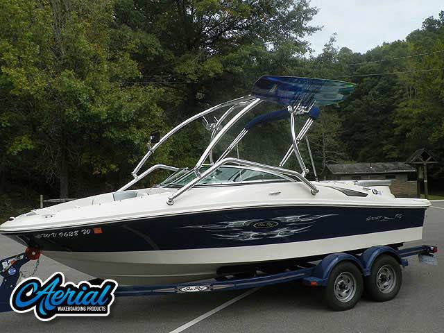 2008 Sea Ray 195 Sport with an Airborne 2.0 Wakeboard Tower, photo 1 of 6