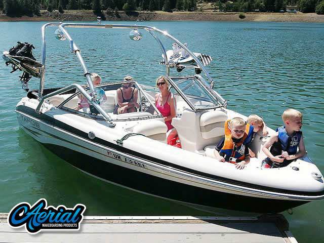 2008 Tahoe Q6 SF with an Airborne 2.0 Wakeboard Tower, photo 1 of 2