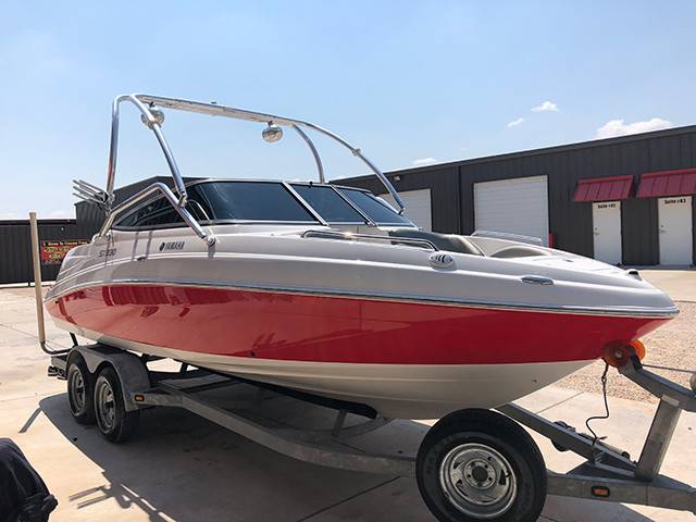 2008 Yamaha SX230 with an Airborne 2.0 Wakeboard Tower, photo 2 of 4