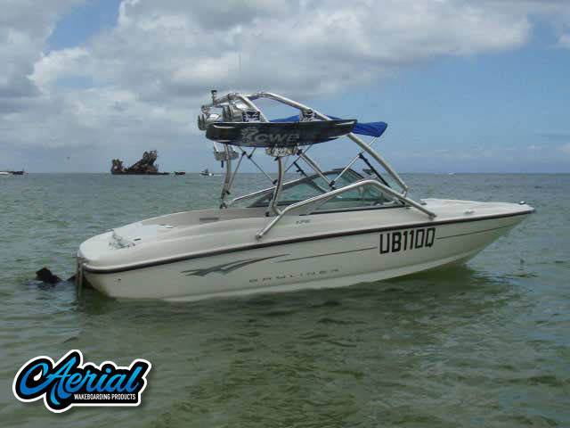 2009 Bayliner 175 Bowrider with an Airborne 2.0 Wakeboard Tower, photo 3 of 3