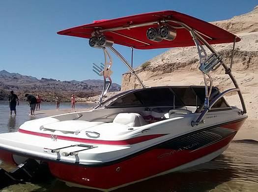 2009 Maxum 1800 MX with an Assault Wakeboard Tower, photo 3 of 8