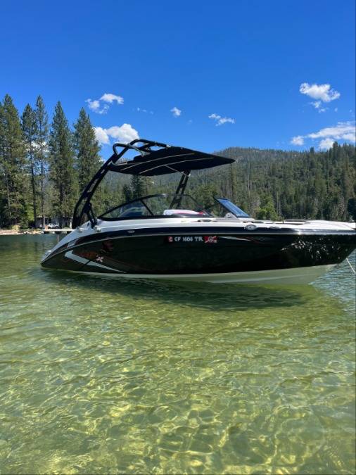 2018 Yamaha 212x with a FreeRide Wakeboard Tower, photo 3 of 5