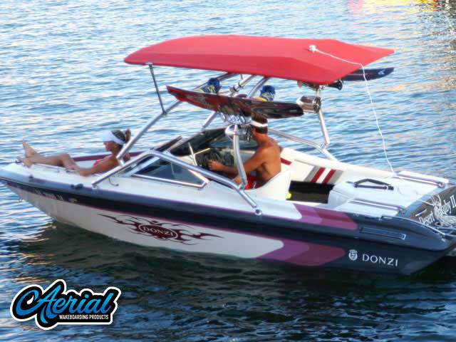 Donzi with an Airborne 2.0 Wakeboard Tower, photo 3 of 4