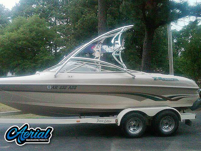 Larson 206 lxi with an Assault Wakeboard Tower