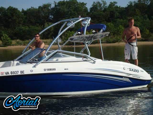Yamaha with an Airborne 2.0 Wakeboard Tower