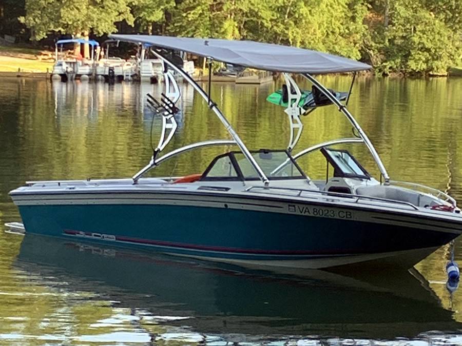 1989 Supra Sunsport with an Assault Wakeboard Tower, photo 1 of 2