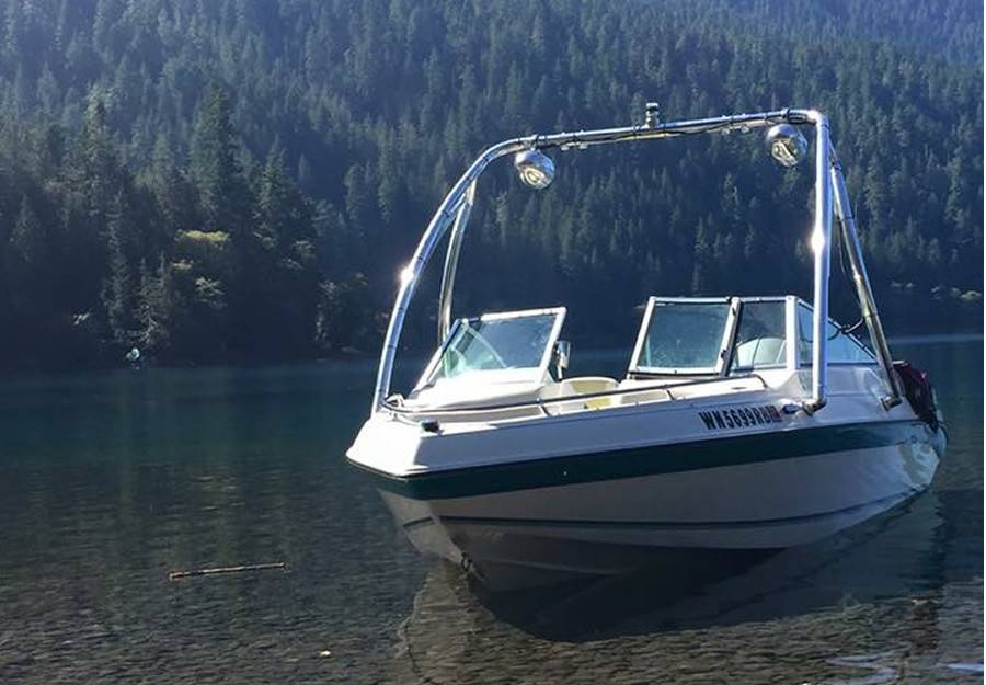 1993 Sea Swirl 185SE with an Ascent 2.0 Wakeboard Tower, photo 1 of 5