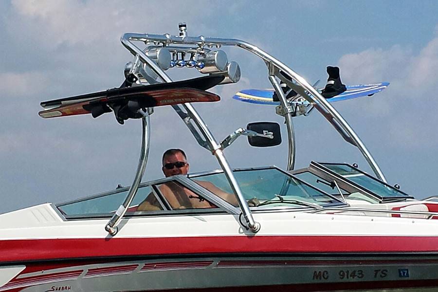1994 Mariah 202 Shabah with an Ascent 2.0 Wakeboard Tower, photo 2 of 6