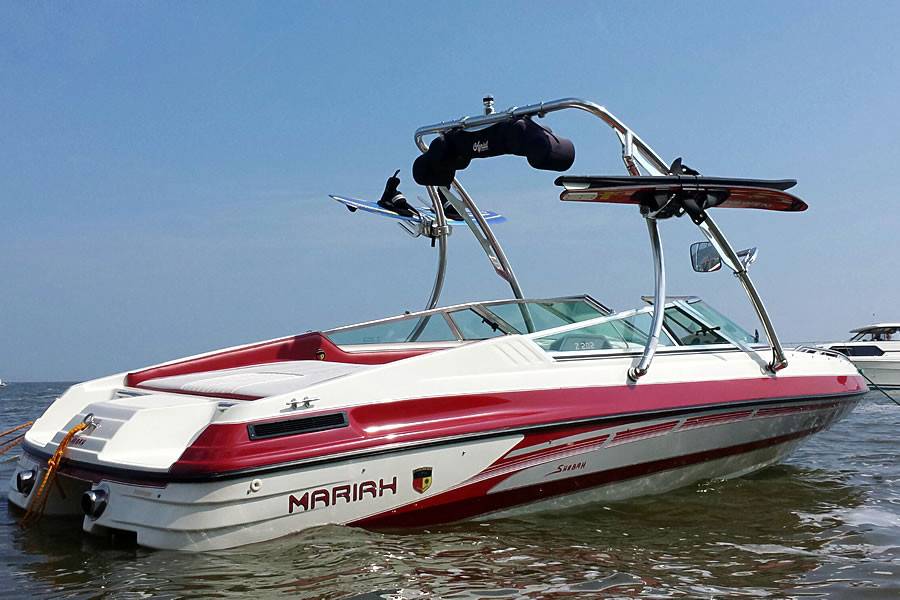 1994 Mariah 202 Shabah with an Ascent 2.0 Wakeboard Tower, photo 3 of 6
