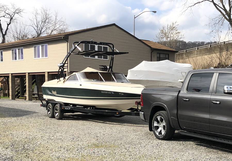 2000 Tige 23v with a FreeRide Wakeboard Tower, photo 2 of 6