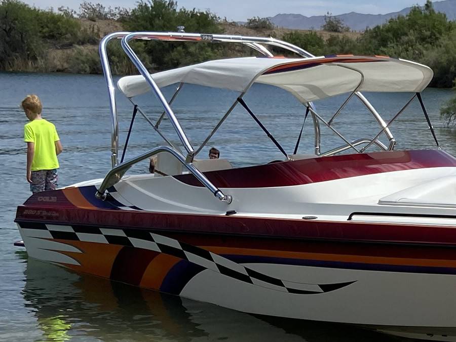 2001 Cole 280 S World Class with an Airborne 2.0 Wakeboard Tower, photo 2 of 3