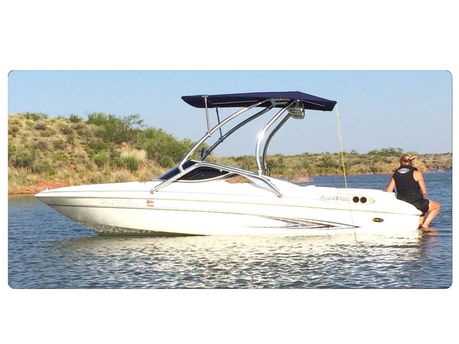 2001 Glastron SX 195 with an Airborne 2.0 Wakeboard Tower, photo 3 of 4