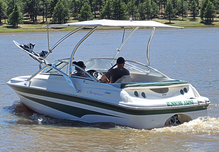 2003 Campion 545i with an Airborne 2.0 Wakeboard Tower, photo 2 of 7