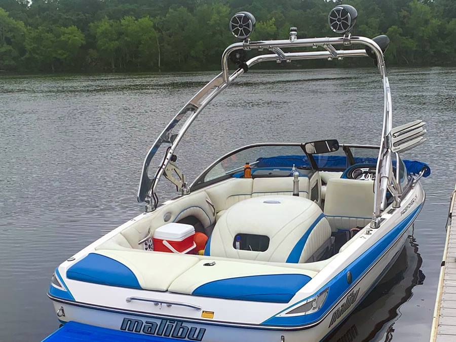 2006 Malibu LXI with a FreeRide Wakeboard Tower, photo 3 of 3