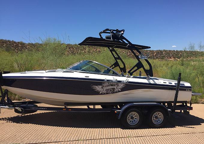 2007 Centurion Elite Air Warrior with a FreeRide Wakeboard Tower, photo 2 of 4