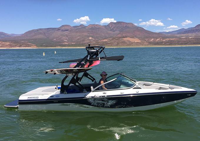 2007 Centurion Elite Air Warrior with a FreeRide Wakeboard Tower, photo 1 of 4