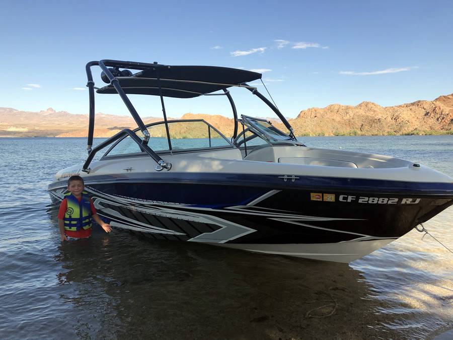 2007 Reinell 207S with an Airborne 2.0 Wakeboard Tower, photo 3 of 5