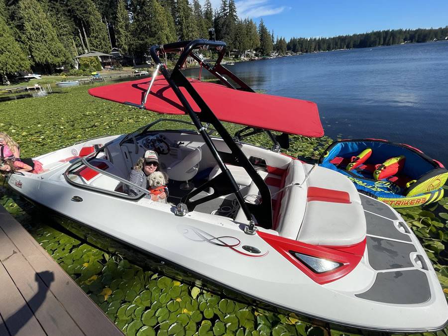 2007 Sea Doo Challenger 230 Wake with a FreeRide Wakeboard Tower, photo 3 of 5