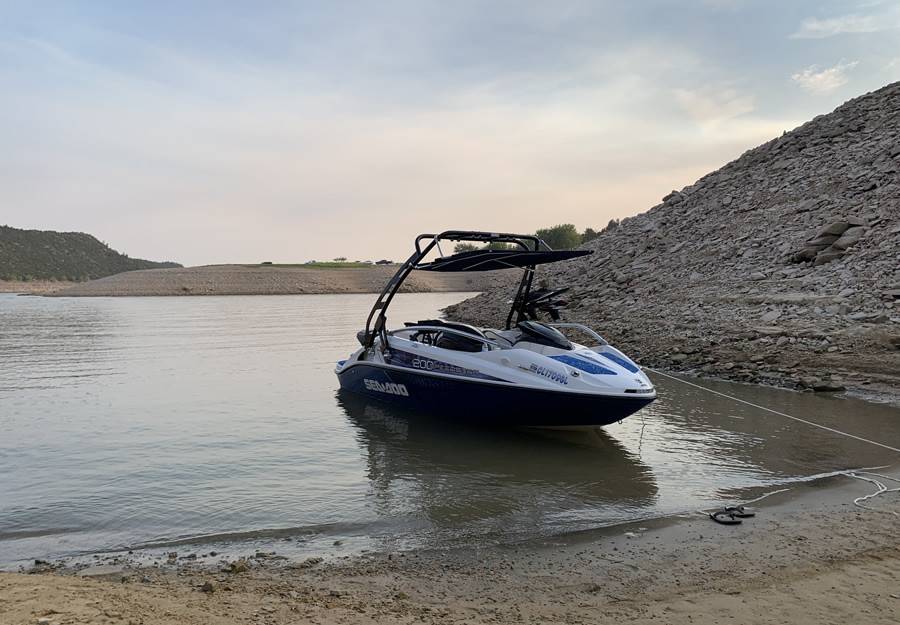 2007 Sea Doo Speedster with a FreeRide Wakeboard Tower, photo 3 of 9