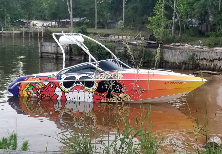 2007 Stingray LX220 with an Airborne 2.0 Wakeboard Tower, photo 1 of 5