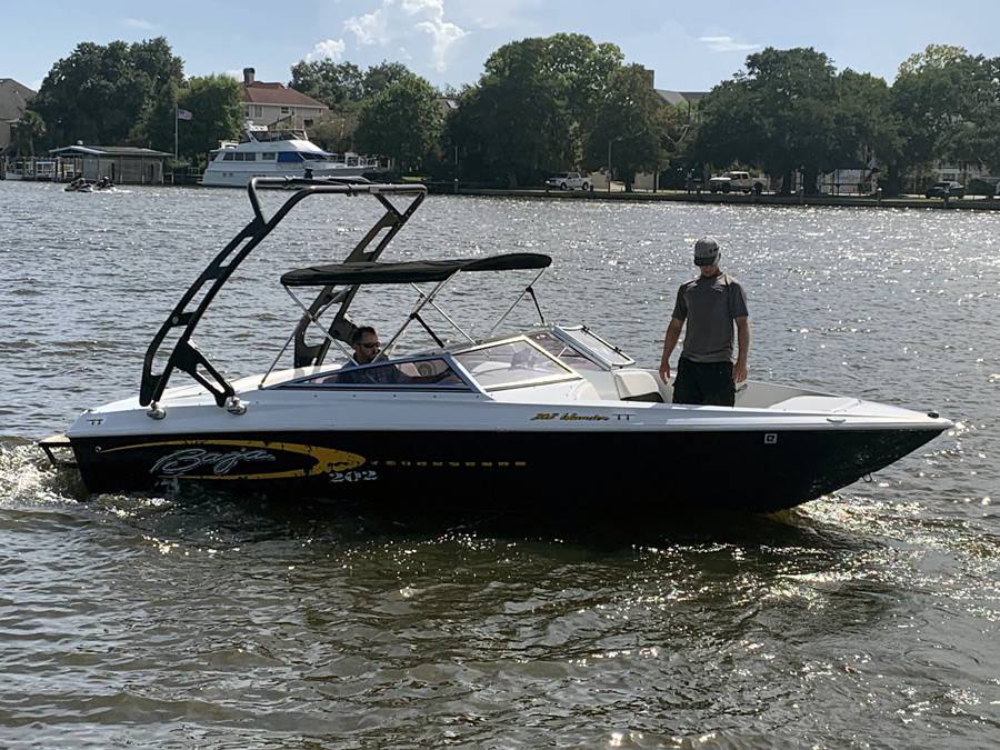 2008 Baja 202 Islander with a FreeRide Wakeboard Tower, photo 1 of 3