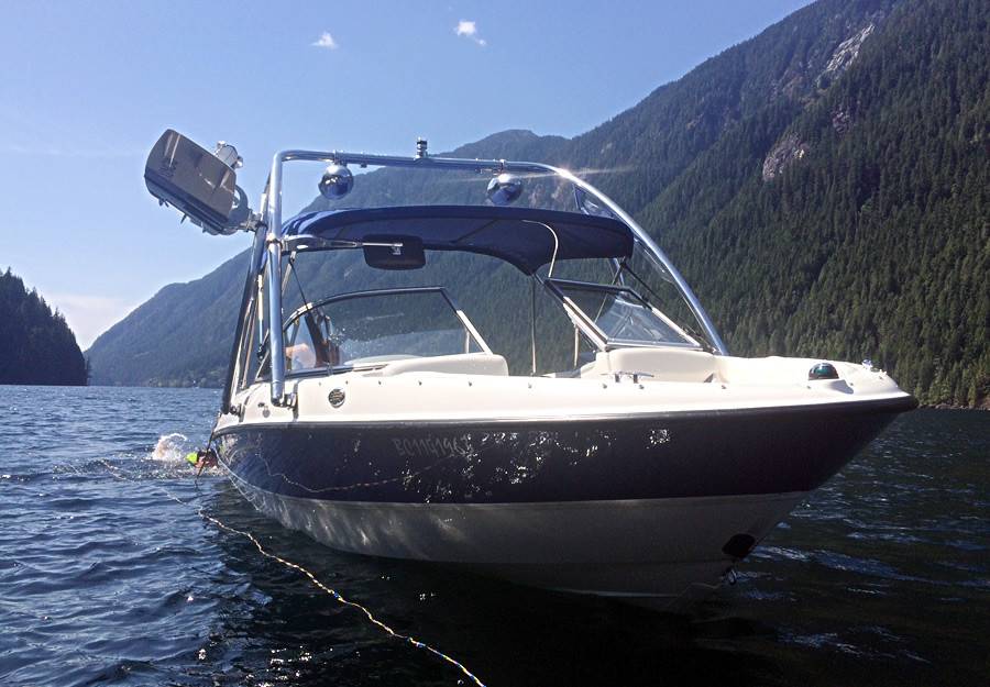 2008 Bayliner 185 with an Ascent 2.0 Wakeboard Tower, photo 3 of 4