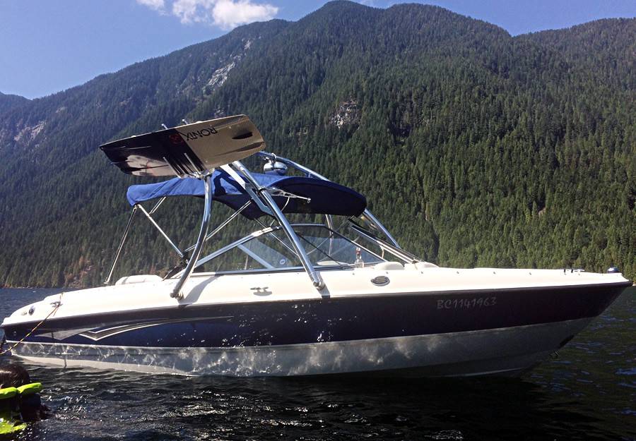 2008 Bayliner 185 with an Ascent 2.0 Wakeboard Tower, photo 1 of 4