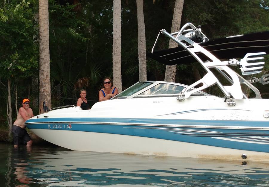 2008 NauticStar 232DC with a FreeRide Wakeboard Tower, photo 1 of 8