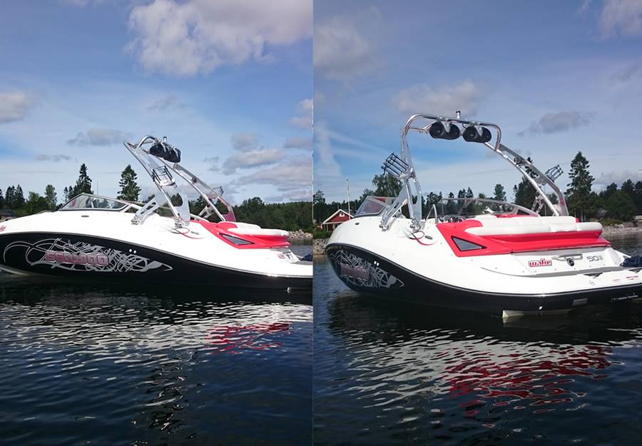 2009 Sea-Doo 230 Wake with a FreeRide Wakeboard Tower, photo 3 of 5